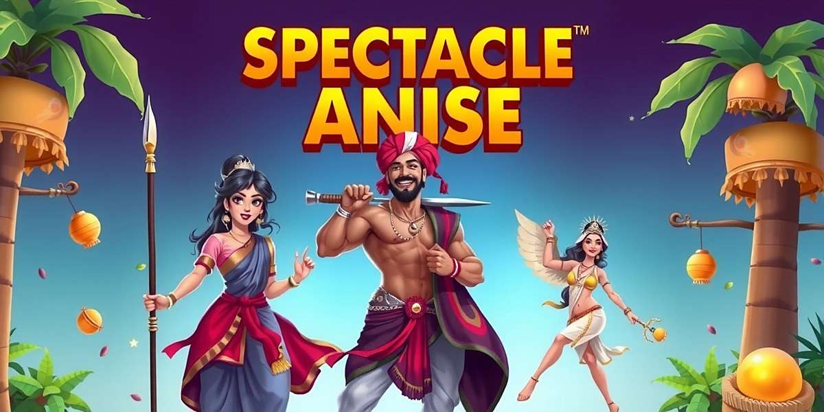 Spectacle Anise Ace Official Cover Spectacle Anise Ace game cover featuring vibrant Indian cultural elements and characters in traditional attire
